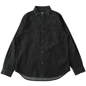 
                  
                    Load image into gallery viewer 8oz Denim Wide Spread Collar B.D. L/S Shirt BR-25338
                  
                