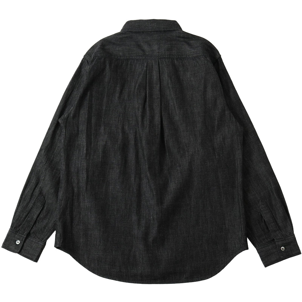 
                  
                    Load image into gallery viewer 8oz Denim Wide Spread Collar B.D. L/S Shirt BR-25338
                  
                