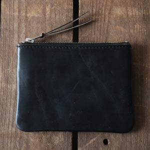 
                  
                    Load image into gallery viewer Horween Chromexcel Leather Porch Wallet【Button Works】BW-0177
                  
                
