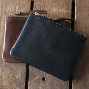 
                  
                    Load image into gallery viewer Horween Chromexcel Leather Porch Wallet【Button Works】BW-0177
                  
                