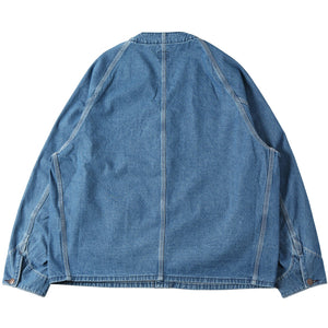 
                  
                    Load image into gallery viewer BARNS OUTFITTERS × BIGMAC Denim Engineer Jacket【Collaboration】BR-25370
                  
                