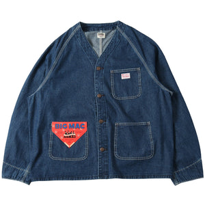 
                  
                    Load image into gallery viewer BARNS OUTFITTERS × BIGMAC Denim Engineer Jacket【Collaboration】BR-25370
                  
                