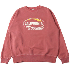 
                  
                    Load image into gallery viewer 【Pigment Dye】Super Heavy Weight Sweatshirt【CALIFORNIA Dreamin&amp;#39;】BR-25351
                  
                