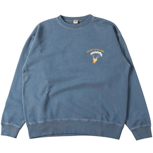 
                  
                    Load image into gallery viewer 【Pigment Dye】Super Heavy Weight Sweatshirt【THE SKY IS THE LIMIT】BR-25353
                  
                