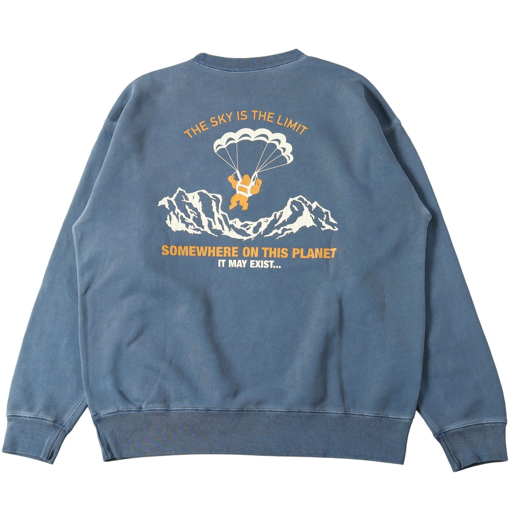 
                  
                    Load image into gallery viewer 【Pigment Dye】Super Heavy Weight Sweatshirt【THE SKY IS THE LIMIT】BR-25353
                  
                
