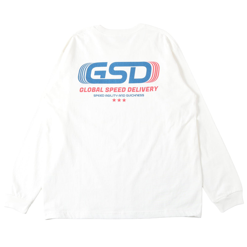 
                  
                    Load image into gallery viewer 16/- HOT-SHOT Print L/S T-shirt 【GSD】BR-25421
                  
                