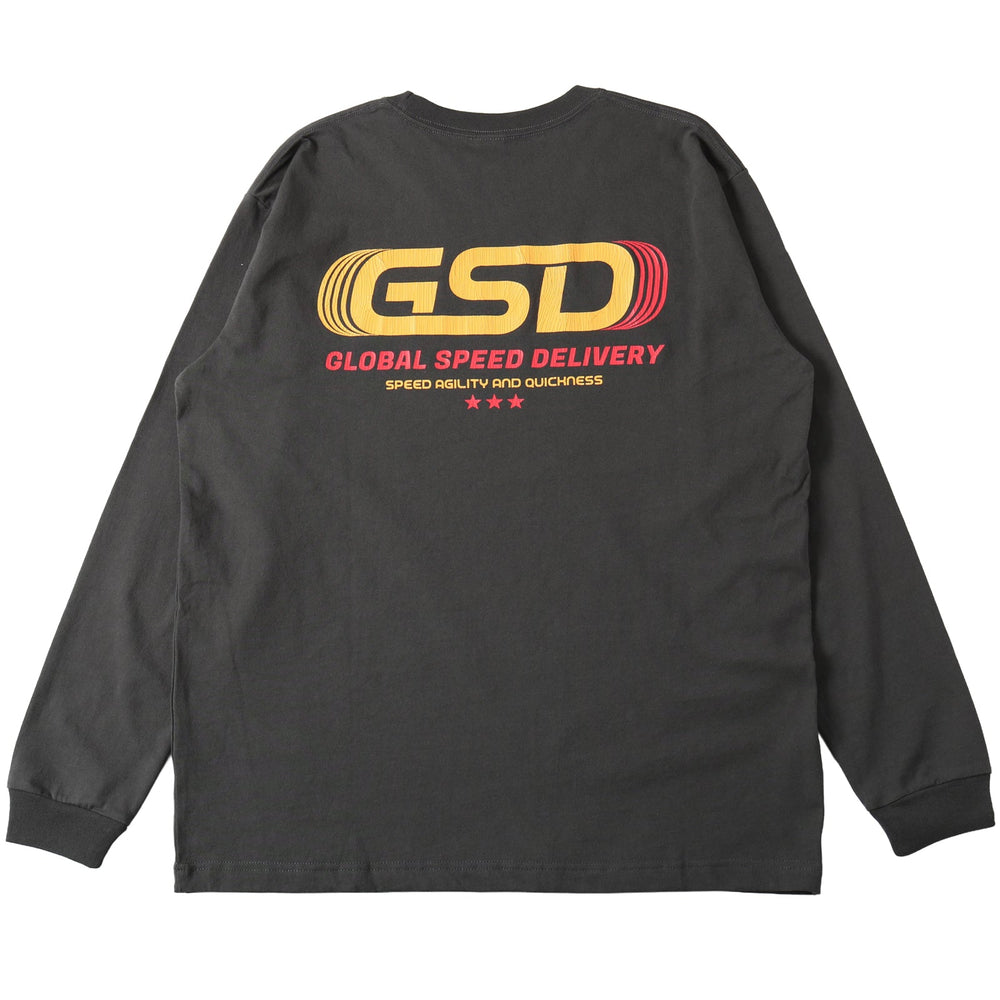 
                  
                    Load image into gallery viewer 16/- HOT-SHOT Print L/S T-shirt 【GSD】BR-25421
                  
                