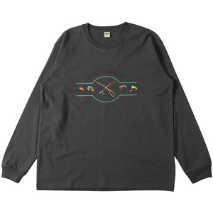 
                  
                    Load image into gallery viewer 16/- HOT-SHOT Print L/S T-shirt 【Keep On Flying】BR-25423
                  
                