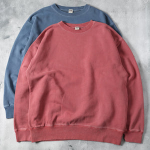 
                  
                    Load image into gallery viewer 【Pigment Dye】Super Heavy Weight Sweatshirt【Solid Color】BR-25350
                  
                