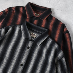 
                  
                    Load image into gallery viewer Shaggy Stripe L/S Shirt BR-25325
                  
                