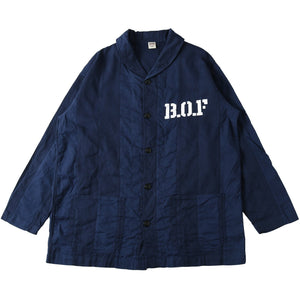 
                  
                    Load image into gallery viewer 40&amp;#39;s Mariner Shawl Collar Coverall【B.O.F】BR-25430
                  
                