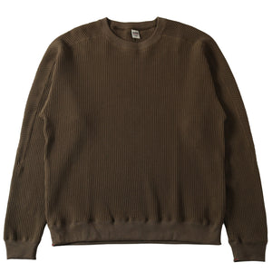 
                  
                    Load image into gallery viewer 70s US ARMY Waffle Crewneck L/S T-shirt BR-25326
                  
                