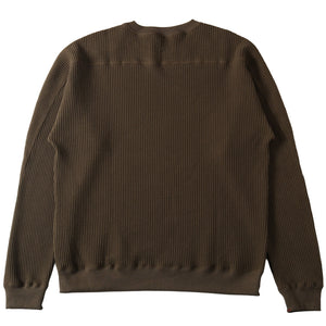 
                  
                    Load image into gallery viewer 70s US ARMY Waffle Crewneck L/S T-shirt BR-25326
                  
                