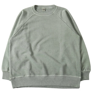 
                  
                    Load image into gallery viewer 【Pigment Dye】G.O.A.T. Slub Sweatshirt【Solid Color】BR-25412
                  
                