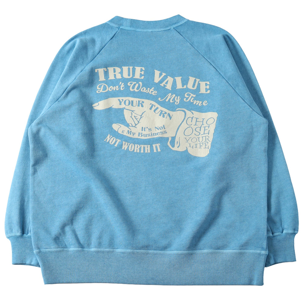 
                  
                    Load image into gallery viewer 【Pigment Dye】G.O.A.T. Slub Sweatshirt【TRUE VALUE】BR-25414
                  
                