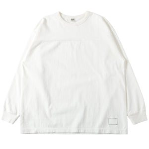 
                  
                    Load image into gallery viewer 10/- 90&amp;#39;s Heavy Weight Football L/S T-shirt BR-25445
                  
                