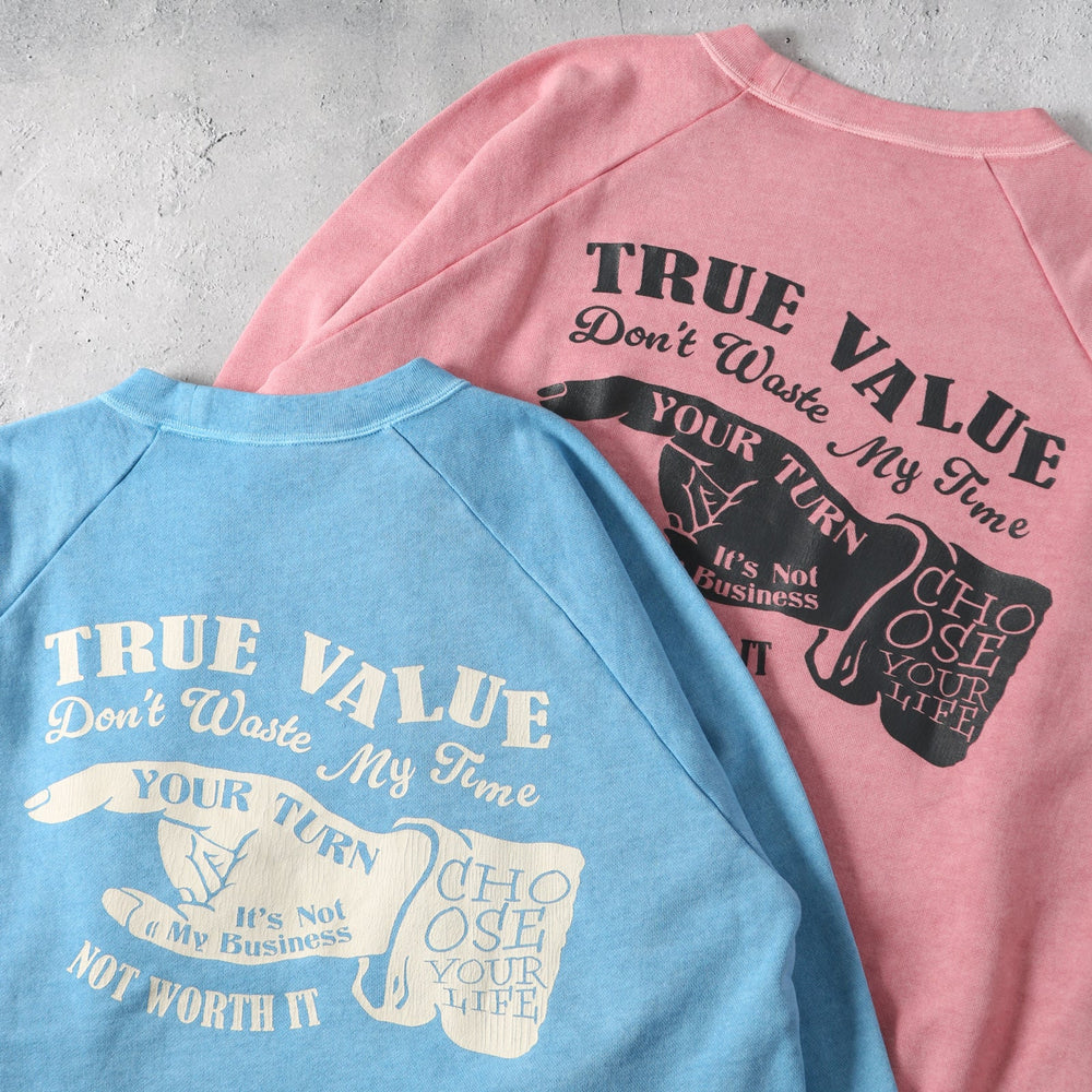 
                  
                    Load image into gallery viewer 【Pigment Dye】G.O.A.T. Slub Sweatshirt【TRUE VALUE】BR-25414
                  
                
