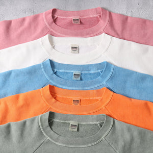 
                  
                    Load image into gallery viewer 【Pigment Dye】G.O.A.T. Slub Sweatshirt【Solid Color】BR-25412
                  
                