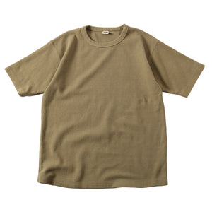 
                  
                    Load image into gallery viewer 【Addition of standard color】Stretch spun milled fabric Short sleeve T-shirt BR-8314
                  
                