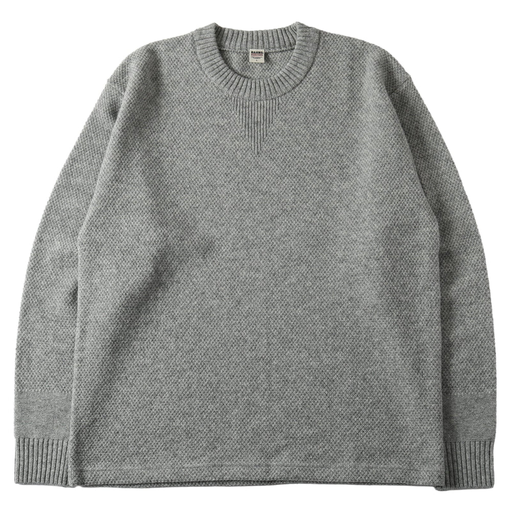 
                  
                    Load image into gallery viewer Soldier L/S Crewneck Wool Knit BR-25375
                  
                