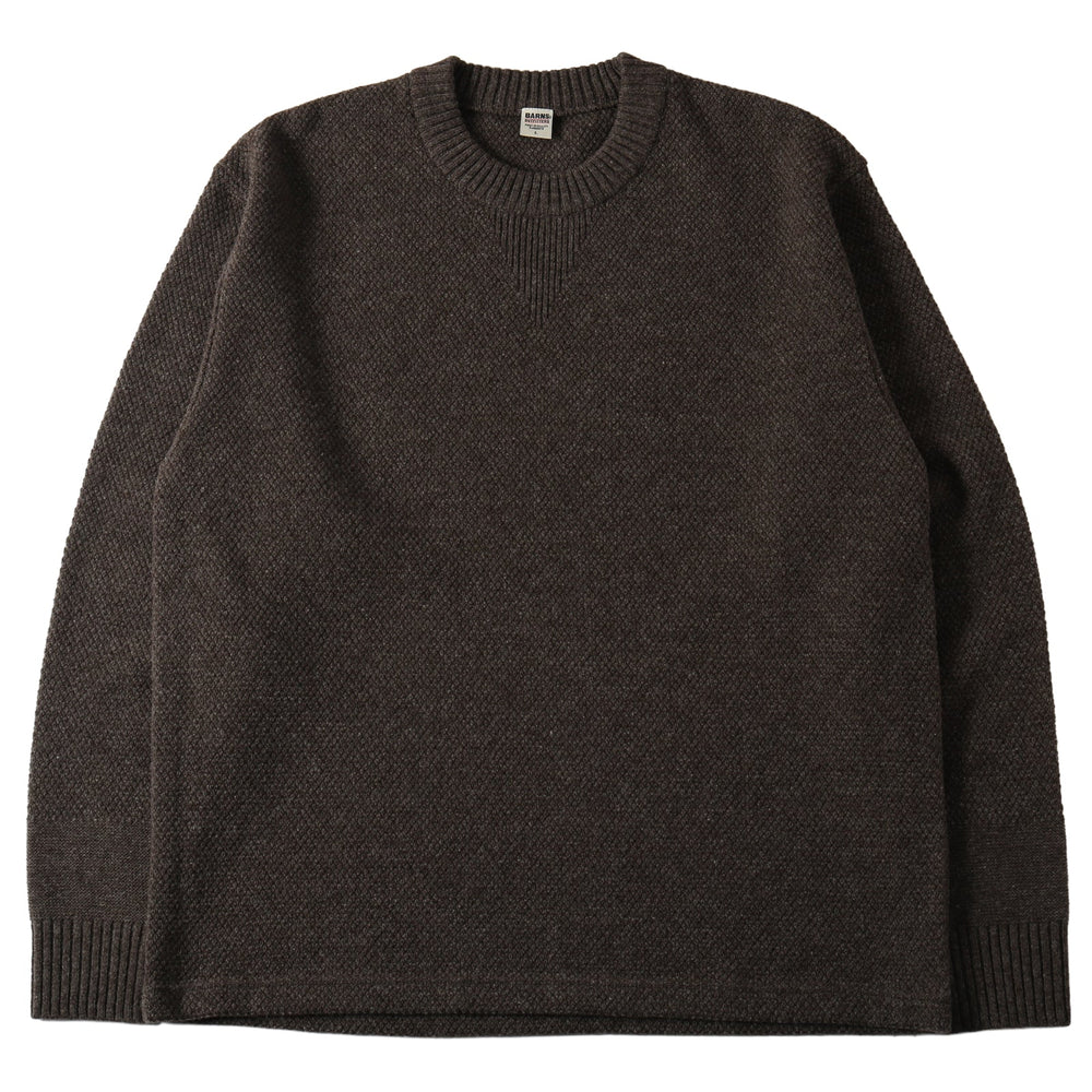 
                  
                    Load image into gallery viewer Soldier L/S Crewneck Wool Knit BR-25375
                  
                