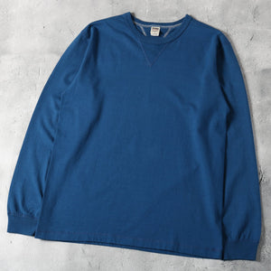 
                  
                    Load image into gallery viewer 【24A/W Seasonal Color】&amp;quot;STANDARD&amp;quot; COZUN Double-V Gusset Crew Neck L/S T-Shirt BR-3043
                  
                