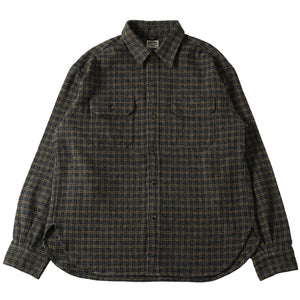 
                  
                    Load image into gallery viewer 40&amp;#39;s Worker Tweedy Cotton Flannel Shirt【Ver.1】BR-25372
                  
                