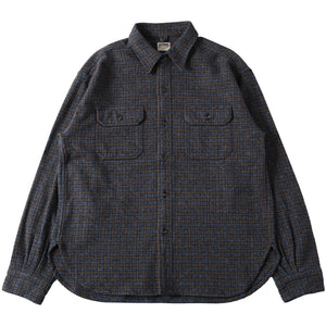 
                  
                    Load image into gallery viewer 40&amp;#39;s Worker Tweedy Cotton Flannel Shirt【Ver.1】BR-25372
                  
                