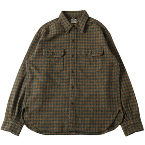 
                  
                    Load image into gallery viewer 40&amp;#39;s Worker Tweedy Cotton Flannel Shirt【Ver.1】BR-25372
                  
                