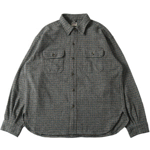 
                  
                    Load image into gallery viewer 40&amp;#39;s Worker Tweedy Cotton Flannel Shirt【Ver.2】BR-25470
                  
                