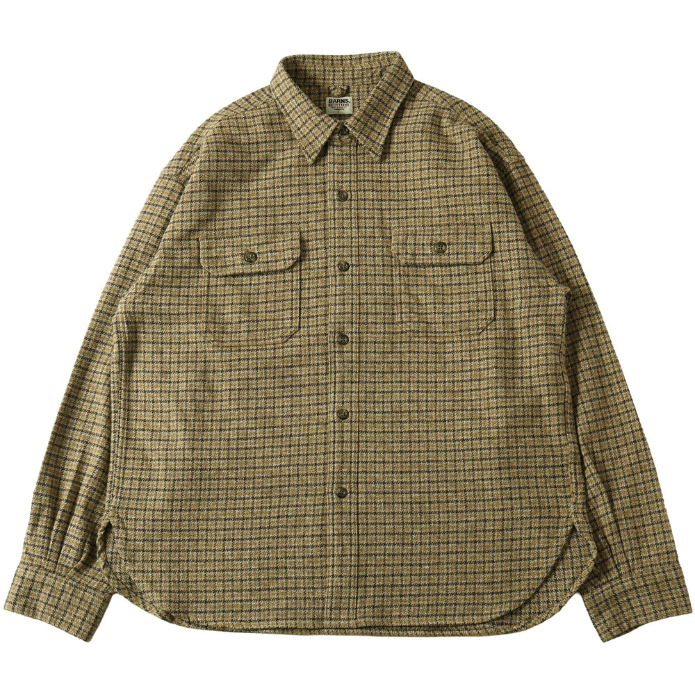 
                  
                    Load image into gallery viewer 40&amp;#39;s Worker Tweedy Cotton Flannel Shirt【Ver.2】BR-25470
                  
                