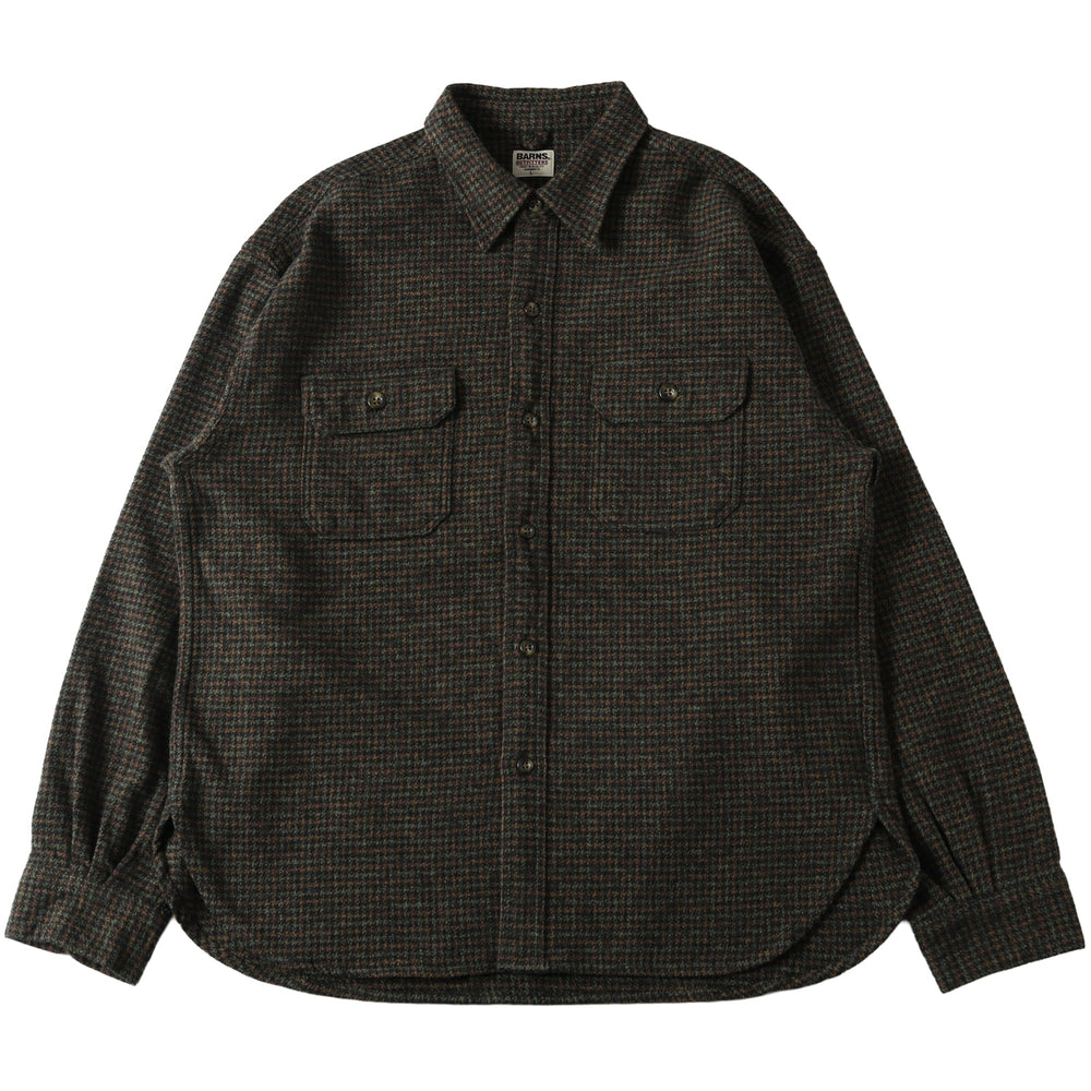 
                  
                    Load image into gallery viewer 40&amp;#39;s Worker Tweedy Cotton Flannel Shirt【Ver.2】BR-25470
                  
                