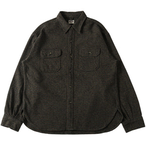 
                  
                    Load image into gallery viewer 40&amp;#39;s Worker Tweedy Cotton Flannel Shirt【Ver.2】BR-25470
                  
                