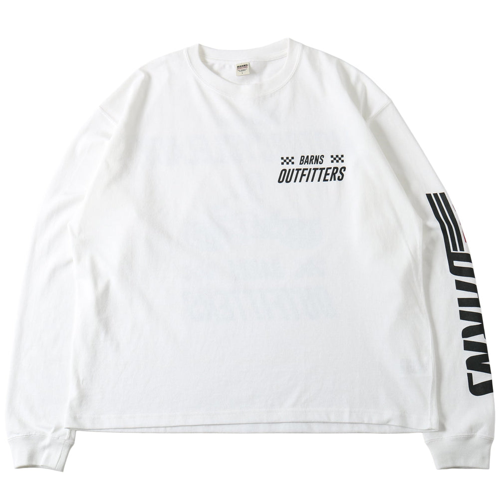 
                  
                    Load image into gallery viewer Boxy L/S Print T-shirt【MOTORCYCLELADY】BR-25403
                  
                