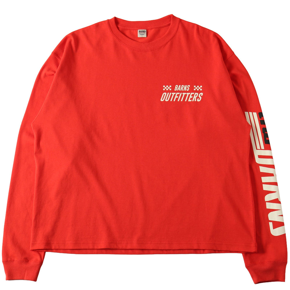 
                  
                    Load image into gallery viewer Boxy L/S Print T-shirt【MOTORCYCLELADY】BR-25403
                  
                