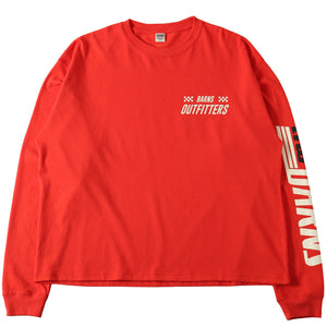 
                  
                    Load image into gallery viewer Boxy L/S Print T-shirt【MOTORCYCLELADY】BR-25403
                  
                