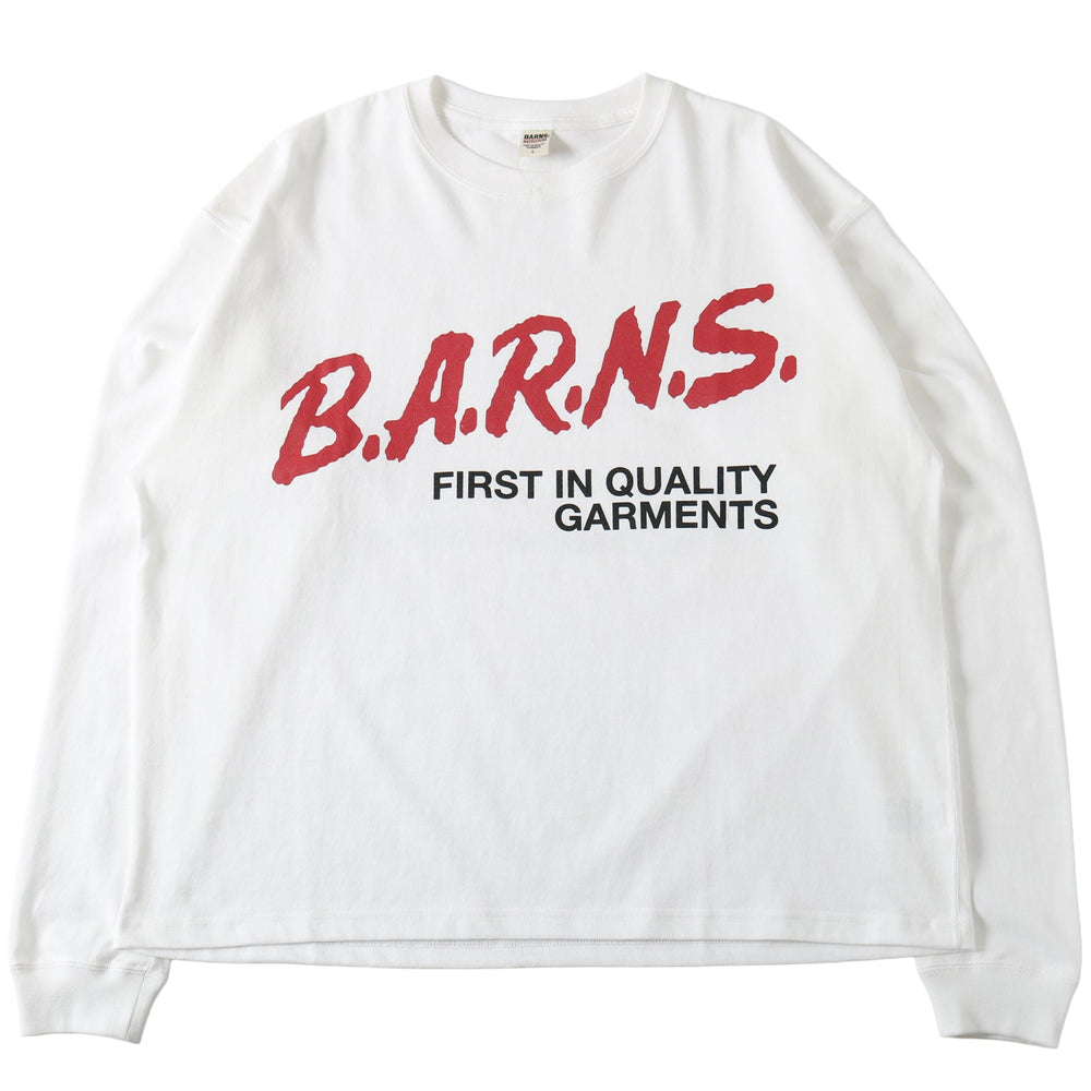 
                  
                    Load image into gallery viewer Boxy L/S Print T-shirt【B.A.R.N.S.】BR-25404
                  
                