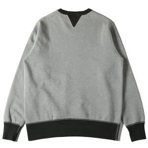 
                  
                    Load image into gallery viewer 30/7 COZUN Switching Rib Print Sweatshirt 【BARNS ATH. DEPT】BR-24418
                  
                