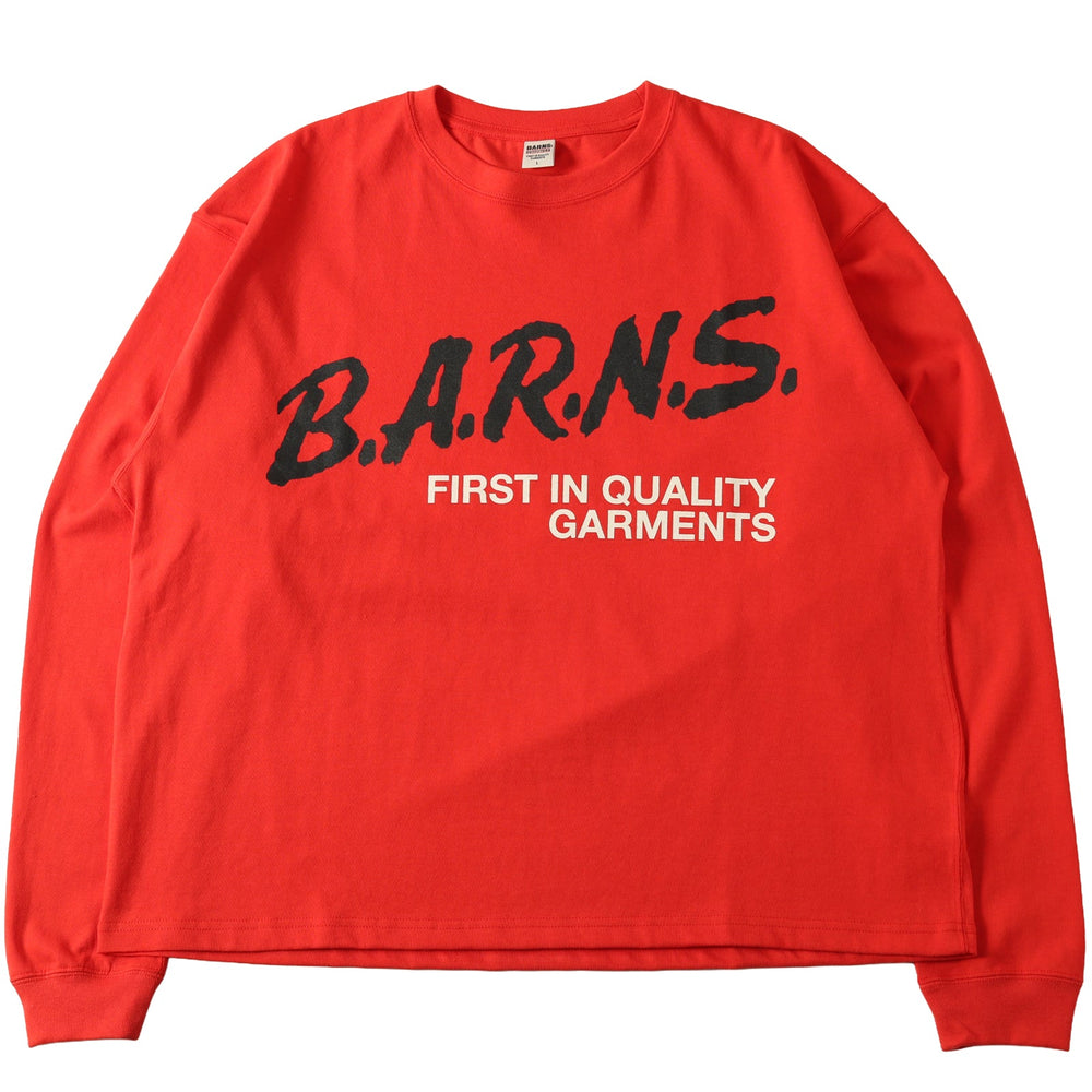 
                  
                    Load image into gallery viewer Boxy L/S Print T-shirt【B.A.R.N.S.】BR-25404
                  
                