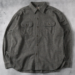 
                  
                    Load image into gallery viewer 40&amp;#39;s Worker Tweedy Cotton Flannel Shirt【Ver.2】BR-25470
                  
                