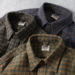 
                  
                    Load image into gallery viewer 40&amp;#39;s Worker Tweedy Cotton Flannel Shirt【Ver.1】BR-25372
                  
                