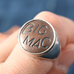 
                  
                    Load image into gallery viewer BARNS OUTFITTERS × BIGMAC Special Ring 【Button Works】 BW-0170
                  
                