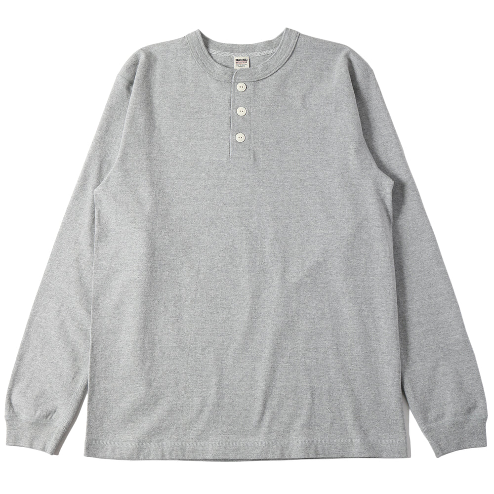 
                  
                    Load image into gallery viewer “STANDARD” 14/- COZUN Henry Neck L/S T-shirt BR-3044
                  
                