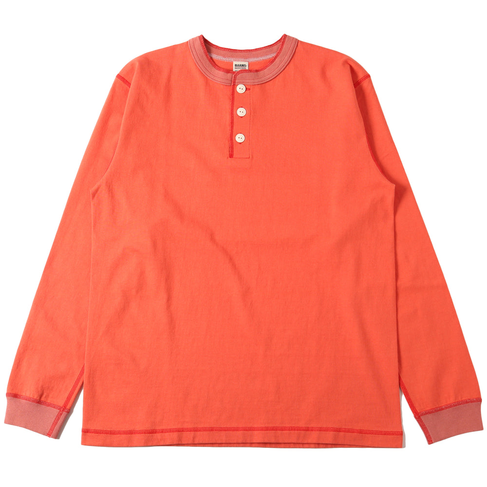 
                  
                    Load image into gallery viewer “STANDARD” 14/- COZUN Henry Neck L/S T-shirt BR-3044
                  
                