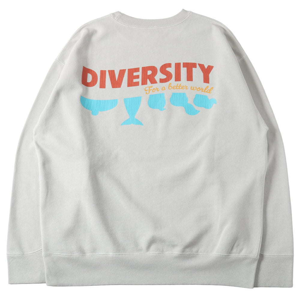 
                  
                    Load image into gallery viewer 【Pigment Dye】Athletic Crewneck Print Sweatshirt【DIVERSITY】BR-25463
                  
                