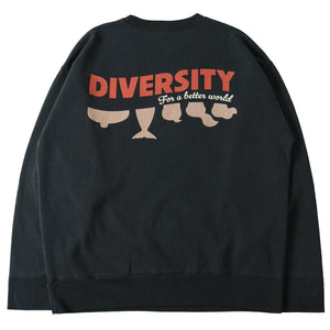 
                  
                    Load image into gallery viewer 【Pigment Dye】Athletic Crewneck Print Sweatshirt【DIVERSITY】BR-25463
                  
                
