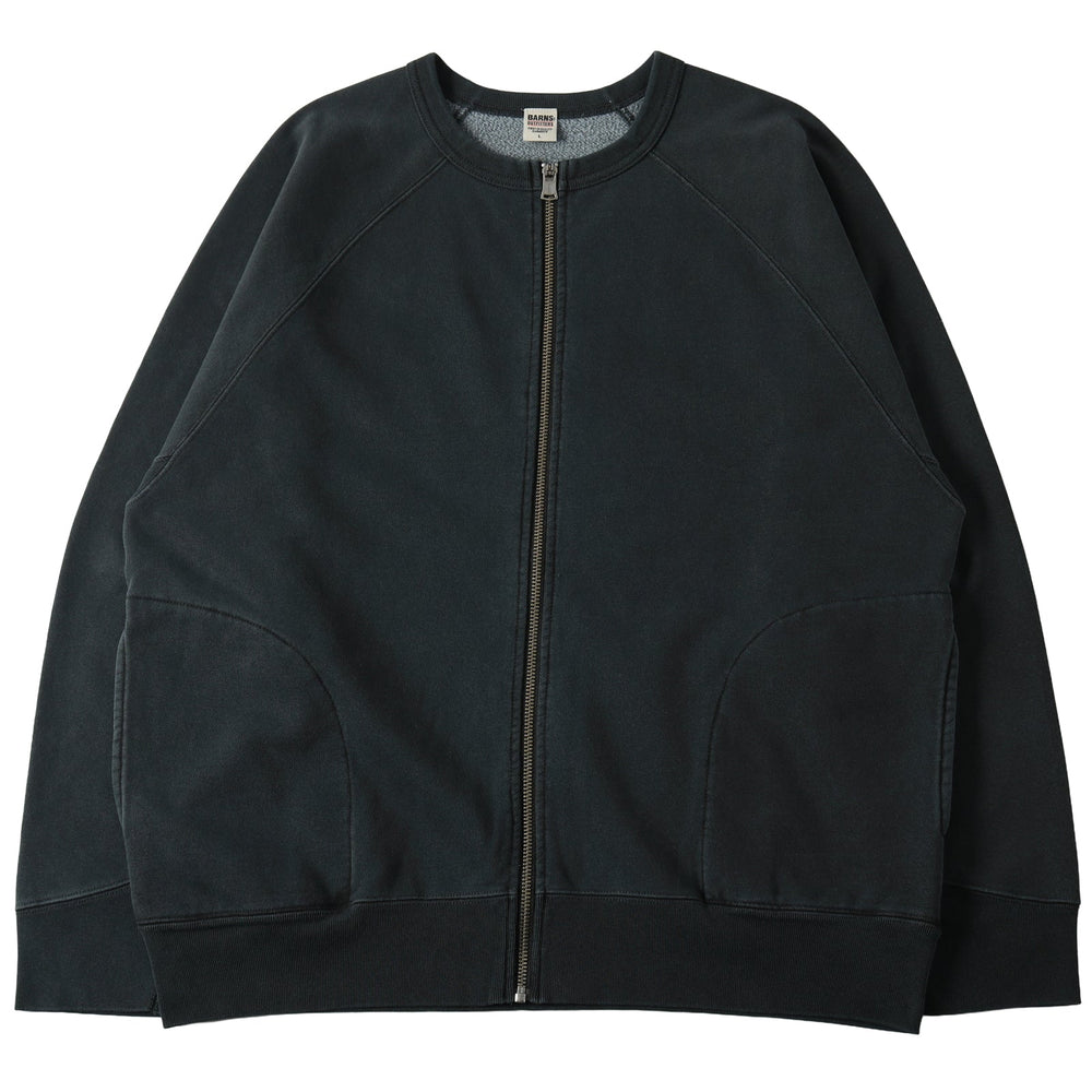 
                  
                    Load image into gallery viewer 【Pigment Dye】Athletic Zip Up Cardigan【Solid Color】BR-25467
                  
                