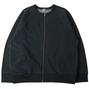 
                  
                    Load image into gallery viewer 【Pigment Dye】Athletic Zip Up Cardigan【Solid Color】BR-25467
                  
                