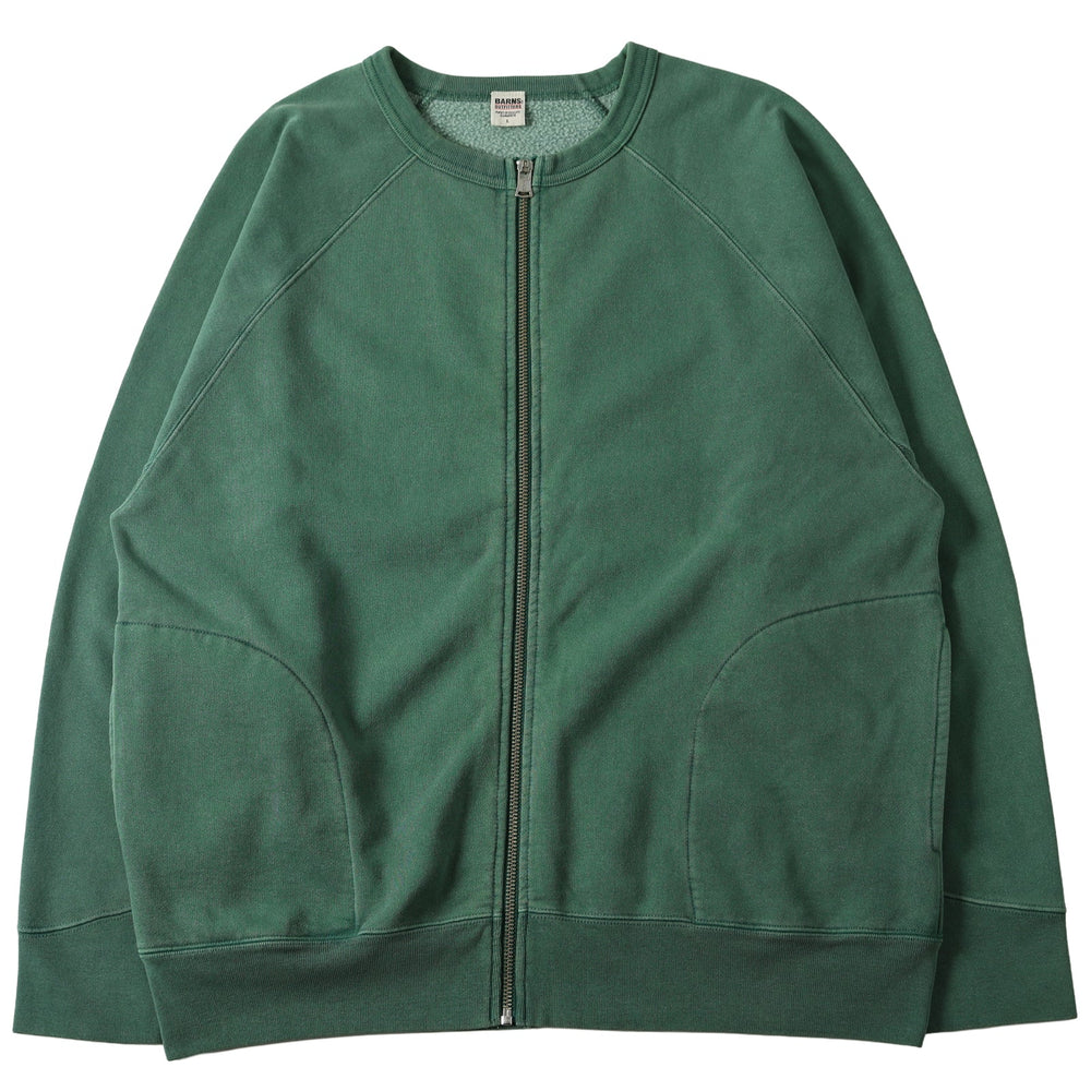 
                  
                    Load image into gallery viewer 【Pigment Dye】Athletic Zip Up Cardigan【Solid Color】BR-25467
                  
                