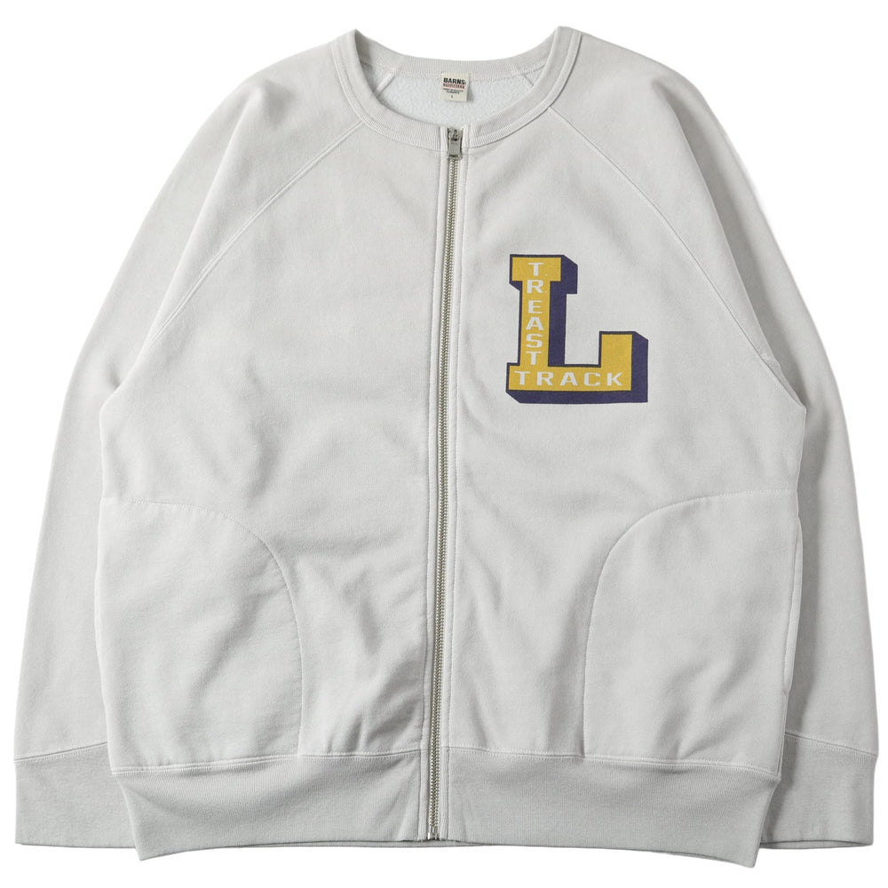 
                  
                    Load image into gallery viewer 【Pigment Dye】Athletic Zip Up Print Cardigan【T.R.EAST TRACK】BR-25468
                  
                